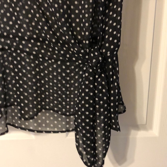 I.N. Studio Side tie blouse - Picture 2 of 4